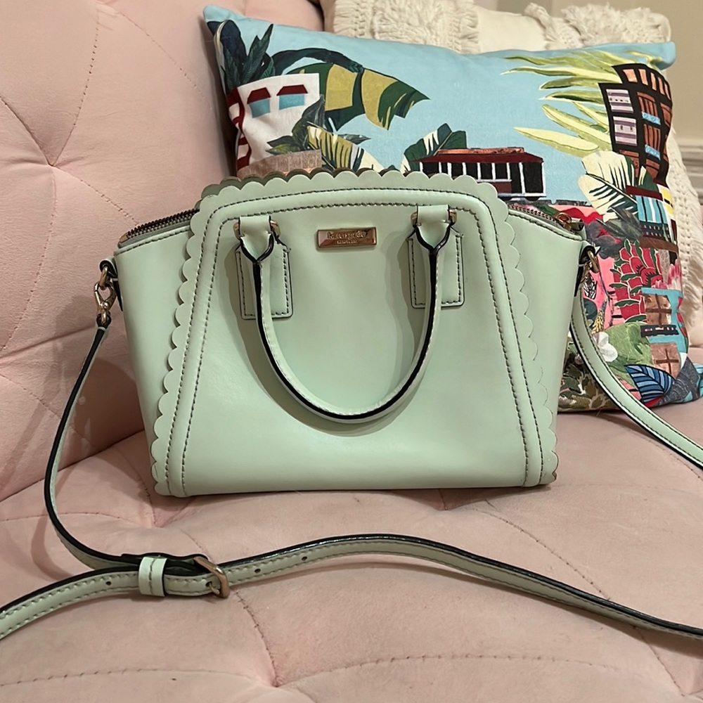 Kate Spade Mint Scallop Bag